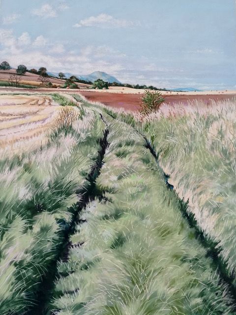 Late Summer Fife - pastel - Isabel Copland Late Summer Fife - pastel - Isabel Copland